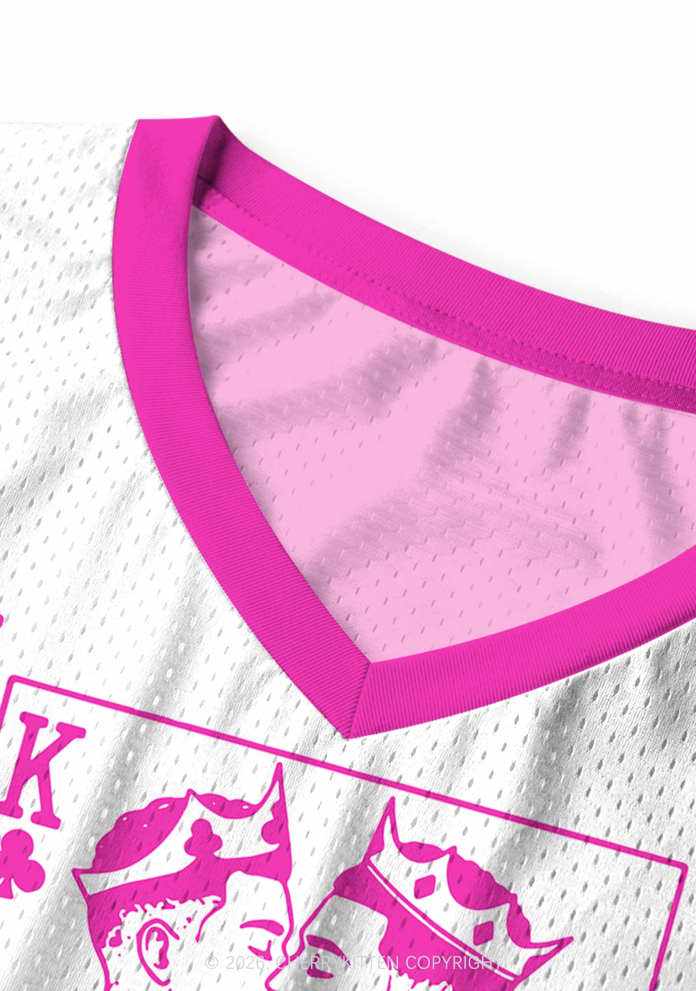 Hot Pink Gay King Pride Y2K Sport Jersey Tank Cherrykitten