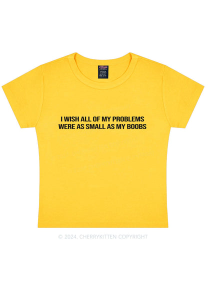 Small As Bxxbs Y2K Baby Tee Cherrykitten