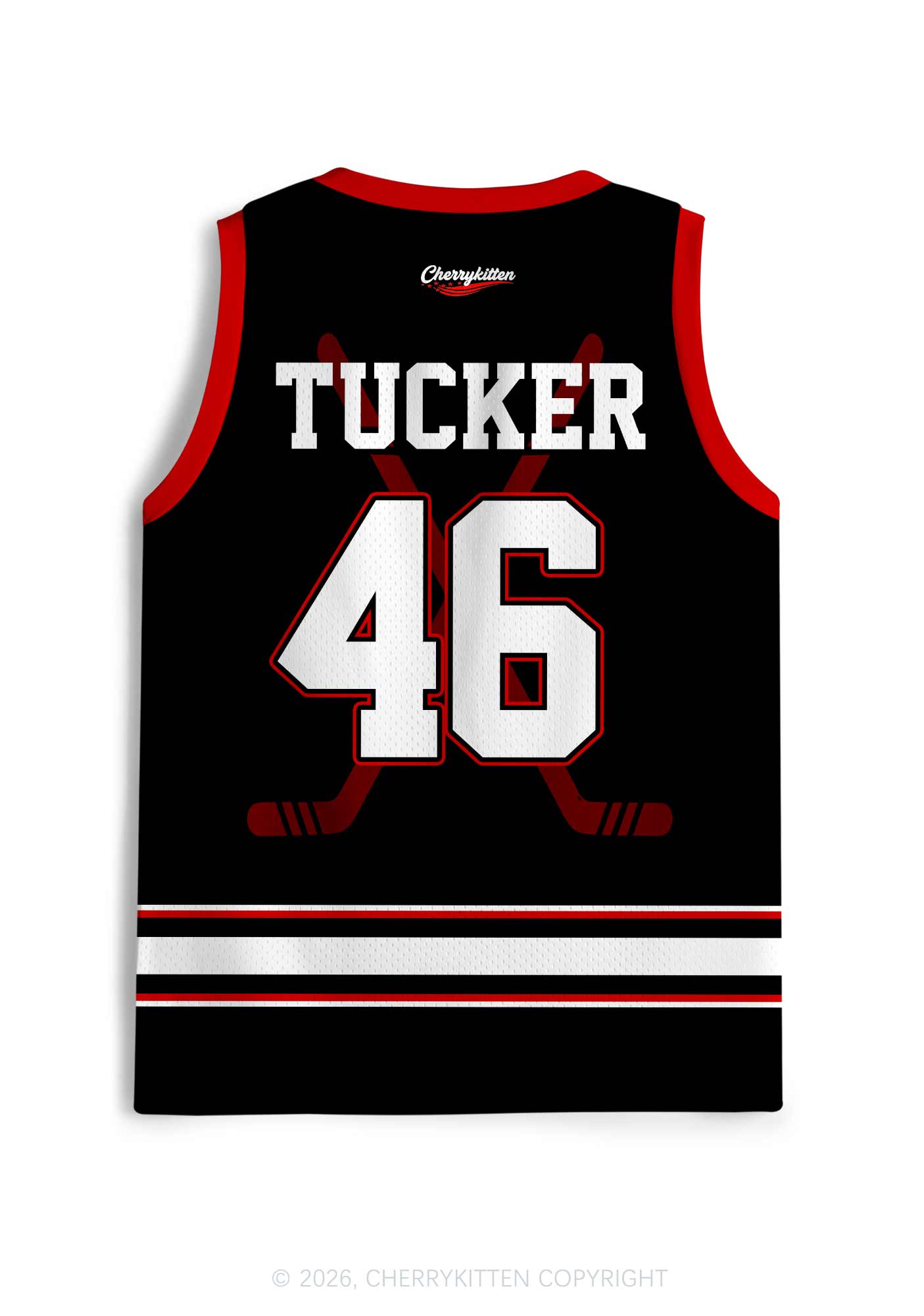 Hockey Player JT Y2K Sport Jersey Tank Cherrykitten