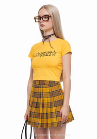 Star Count Y2K Baby Tee Cherrykitten