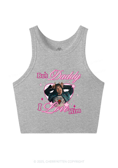 But Daddy I Love EM Y2K Crop Tank Top Cherrykitten