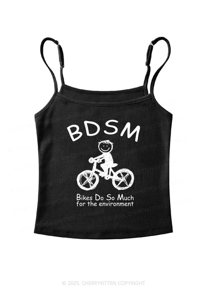 Bikes Do Much Environment Y2K Spaghetti Strap Cami Cherrykitten