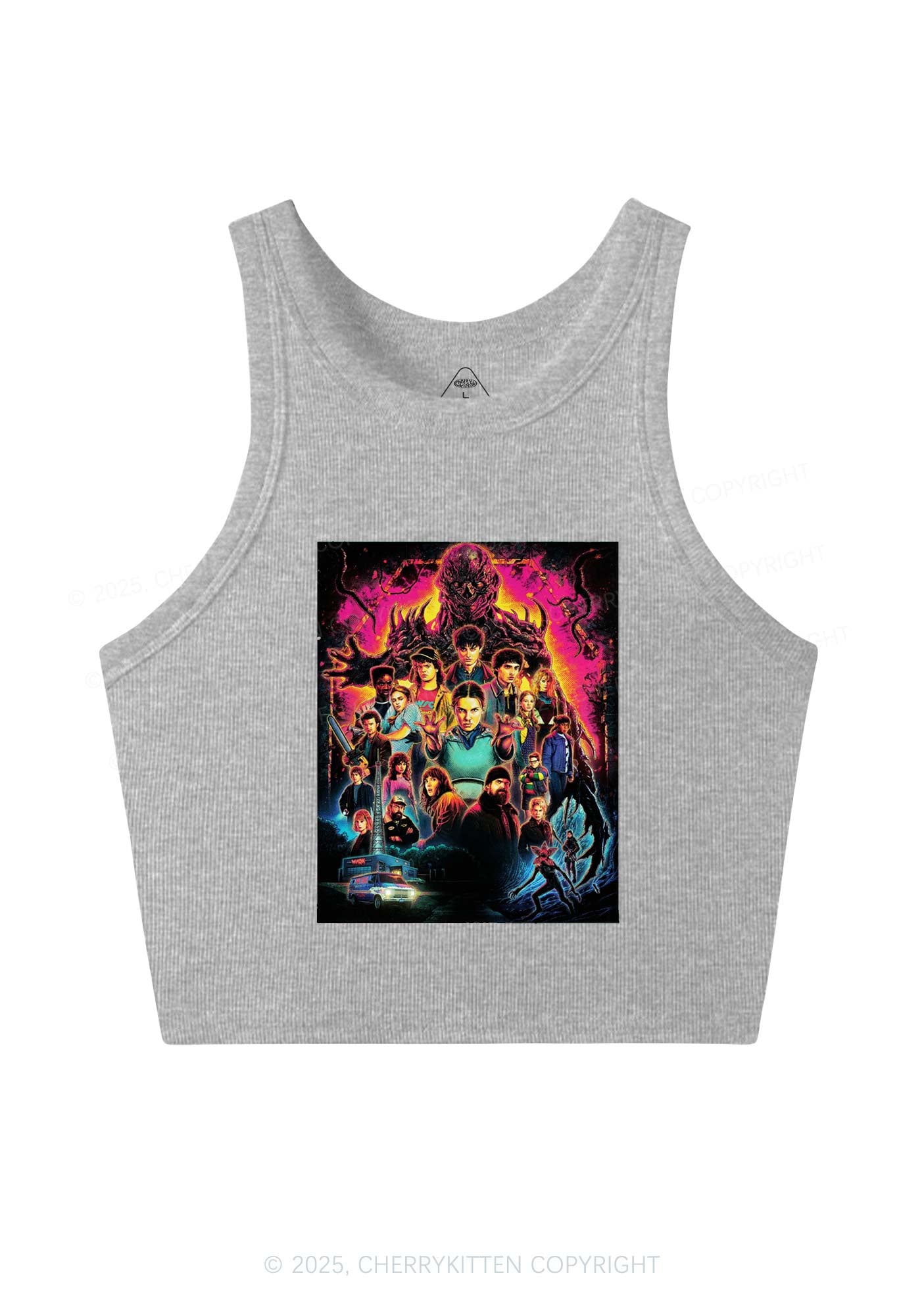 Young Adventure Y2K Crop Tank Top Cherrykitten