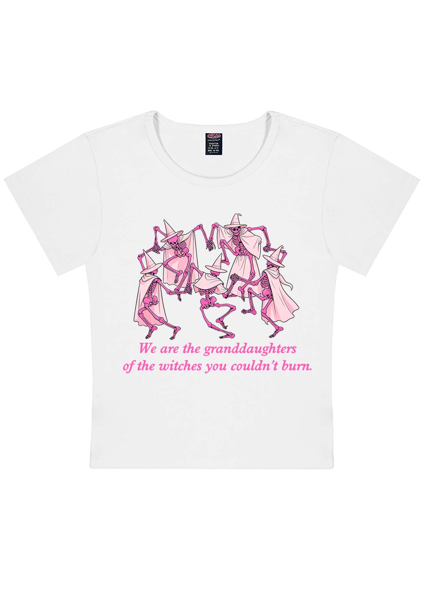 Halloween Granddaughters Of The Witches Y2K Baby Tee Cherrykitten
