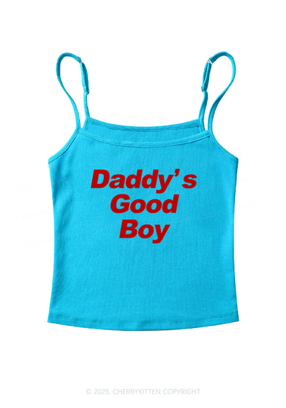 Daddys Good Boy Y2K Spaghetti Strap Cami Cherrykitten
