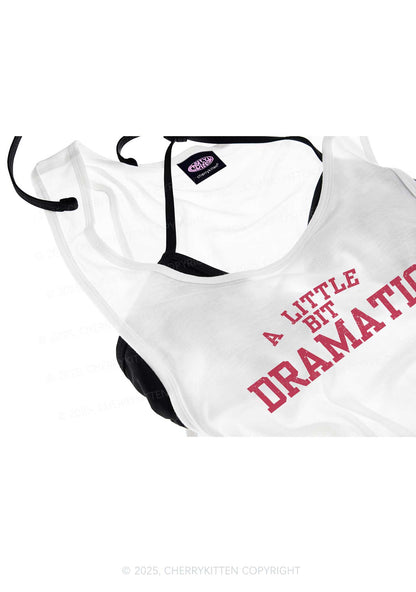 A Little Bit Dramatic Y2K Sheer Boyfriend Tank Cherrykitten