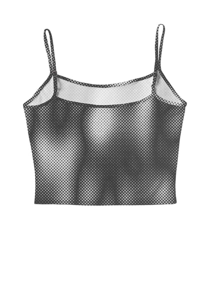 Leopard Hearts Y2K Mesh Cami Tank Cherrykitten