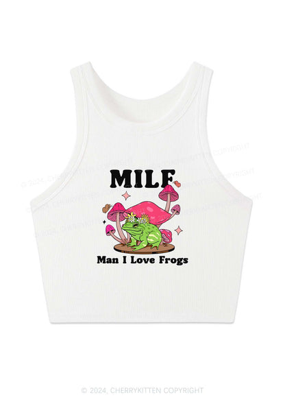Mxxf Frog Y2K Crop Tank Top Cherrykitten