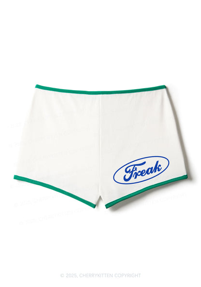 Oval Freak Y2K Booty Shorts Cherrykitten