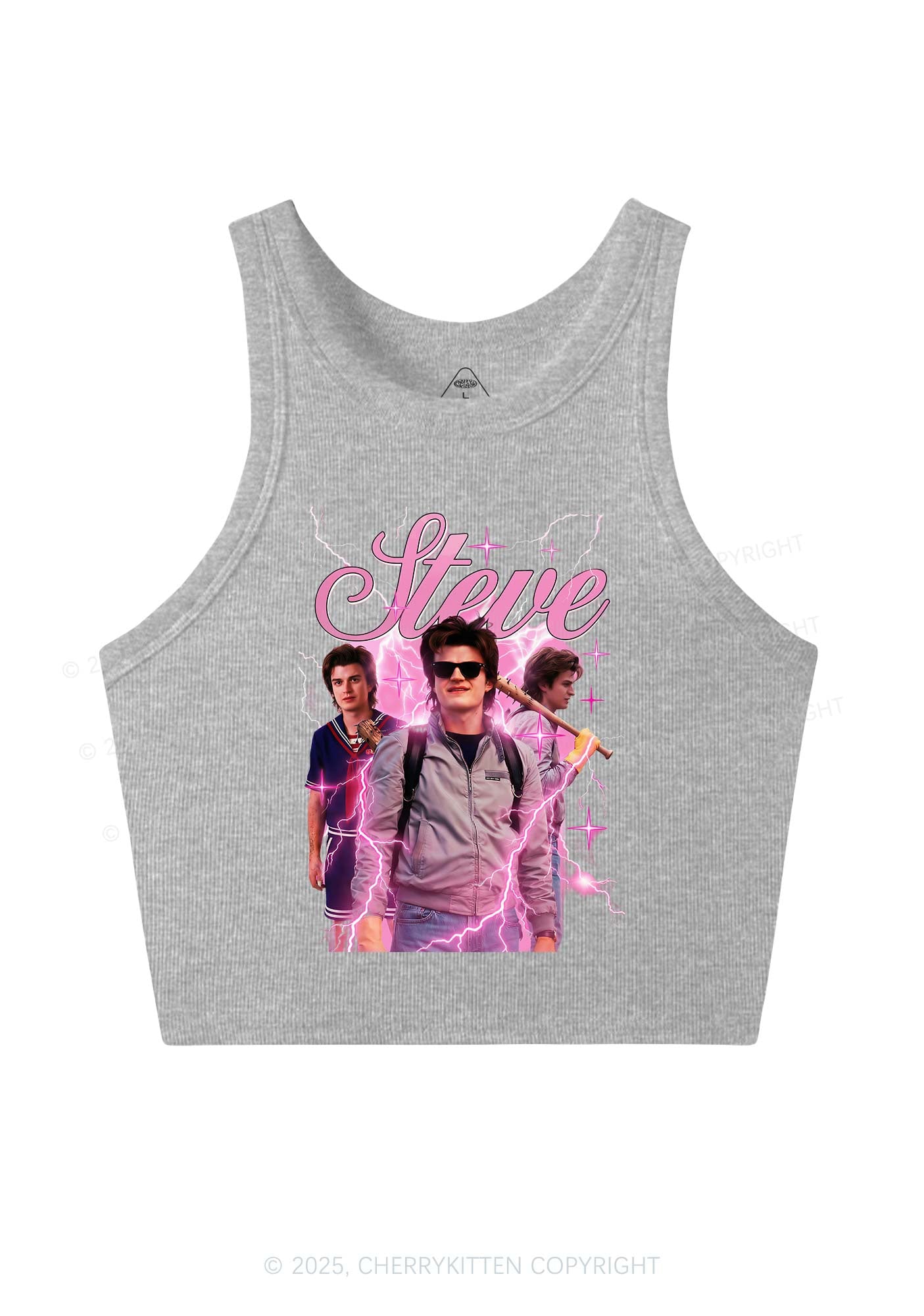 SH Pastel Spark Y2K Crop Tank Top Cherrykitten