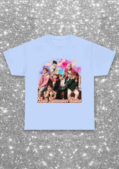 Bangtan Meaning Kpop Y2K Chunky Shirt Cherrykitten