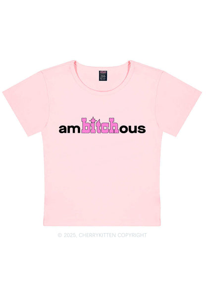 Ambxxchous Y2K Baby Tee Cherrykitten