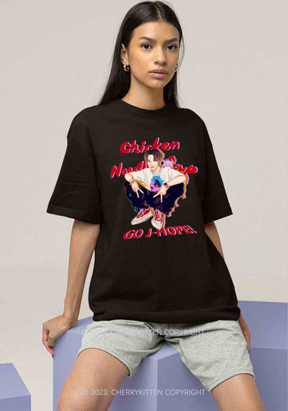 Go JH Kpop Y2K Chunky Shirt Cherrykitten