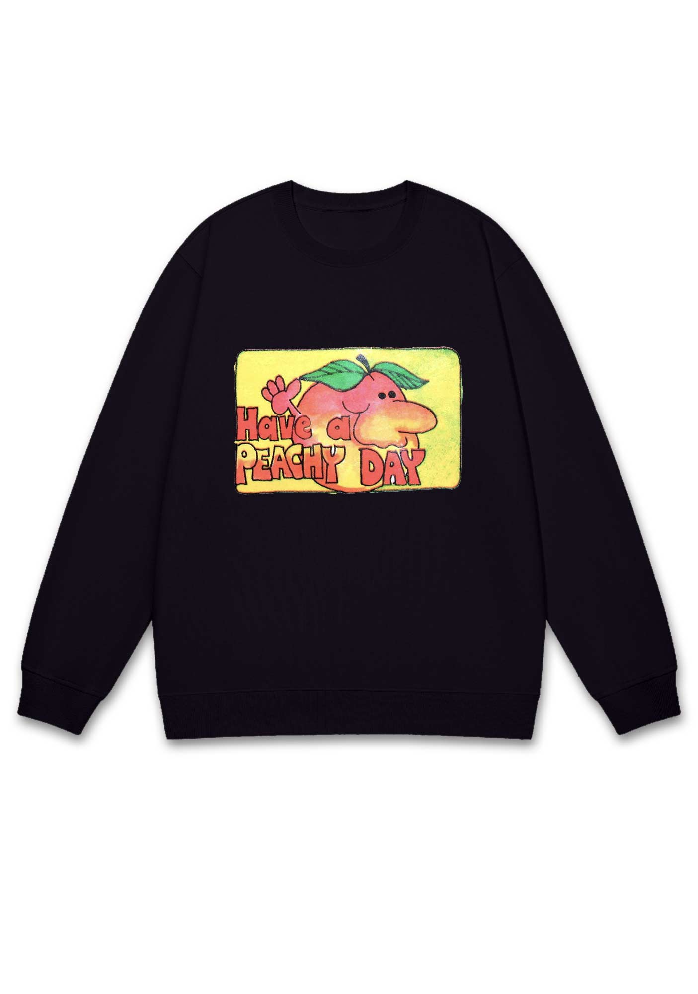 Have A Peachy Day Y2K Sweatshirt