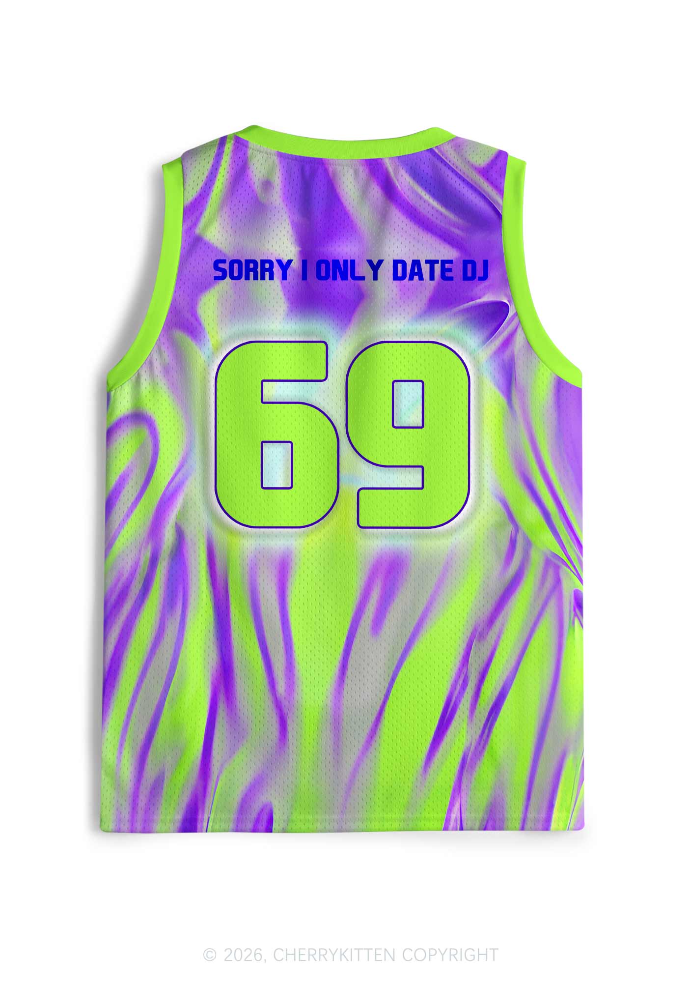 Sorry I Only Date DJ Y2K Sport Jersey Tank Cherrykitten