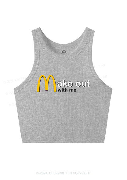 Make Out With Me Y2K Crop Tank Top Cherrykitten