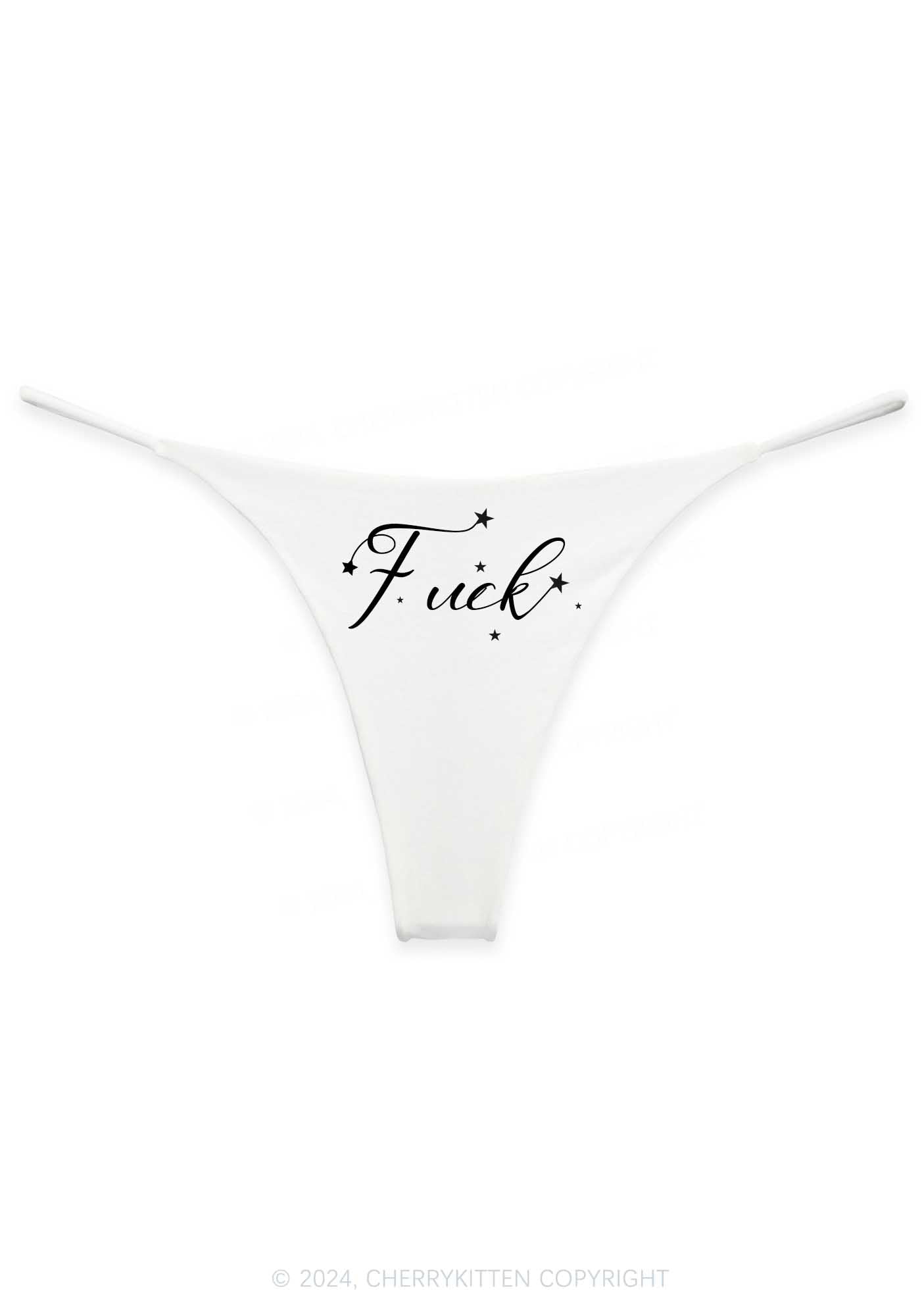 Custom Fxxk Y2K Bikini String Thong Cherrykitten