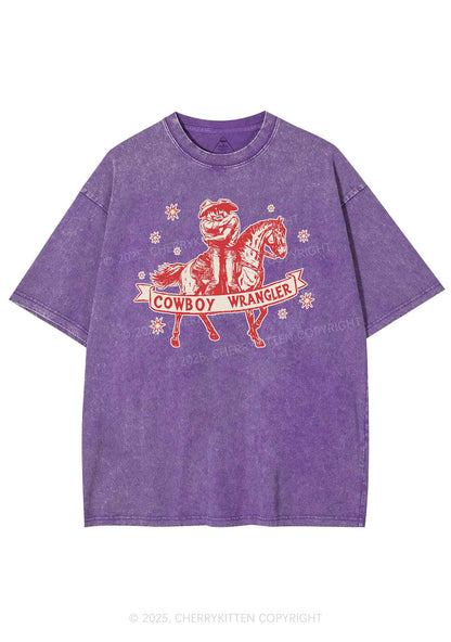 Cowboy Wrangler Pride Y2K Shirts Washed Tee Cherrykitten