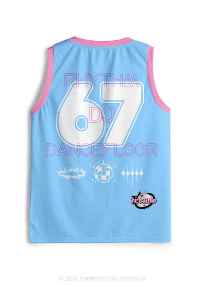 God Is A DJ Y2K Sport Jersey Tank Cherrykitten