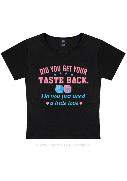 Get Your Taste Back Y2K Baby Tee Cherrykitten
