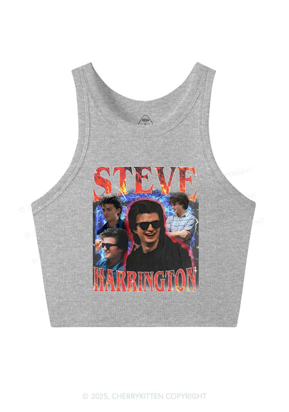 SH Red Blaze Y2K Crop Tank Top Cherrykitten