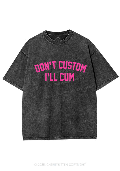 Dont Custom Y2K Shirts Washed Tee Cherrykitten