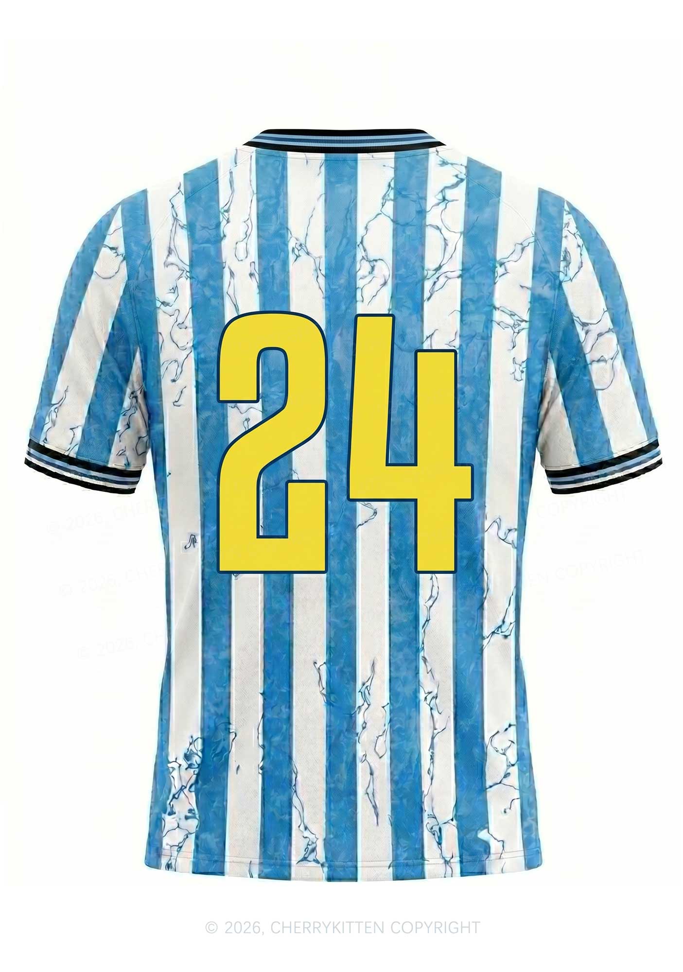 Blue He Him Hole Pride Y2K Football Jersey Shirts Cherrykitten