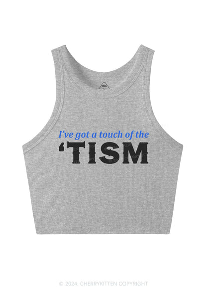 Got A Touch Of TISM Y2K Crop Tank Top Cherrykitten