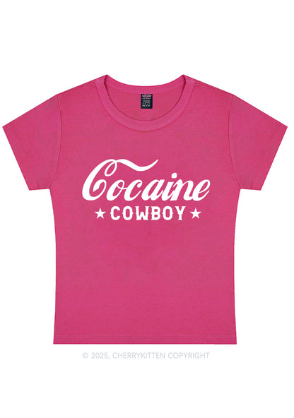 Cola Cowboy Y2K Baby Tee Cherrykitten
