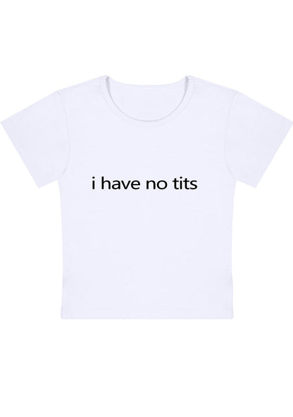 I Have No Txts Y2K Baby Tee