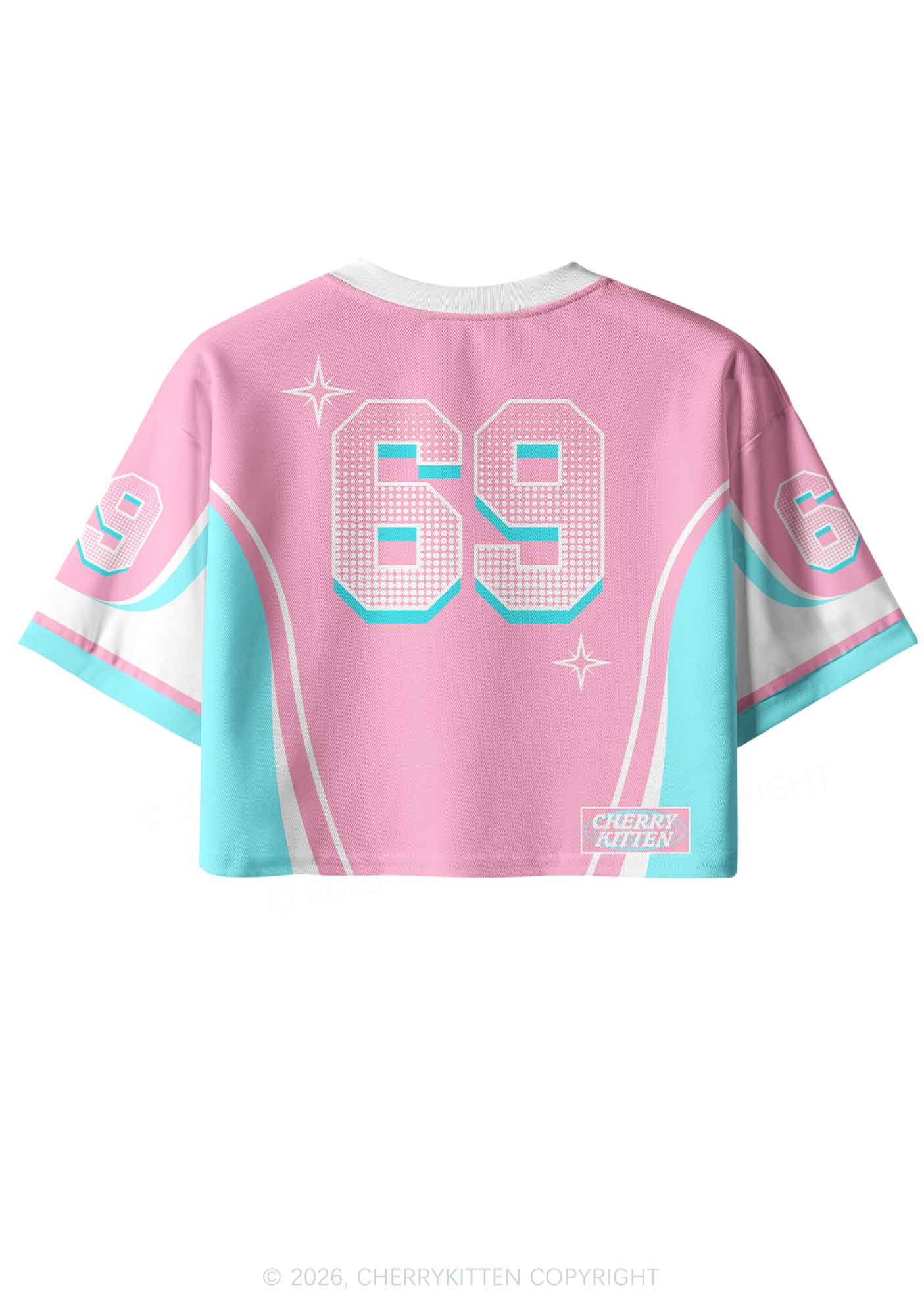 Baby Gay Pride Y2K Crop Sport Jersey Shirts Cherrykitten