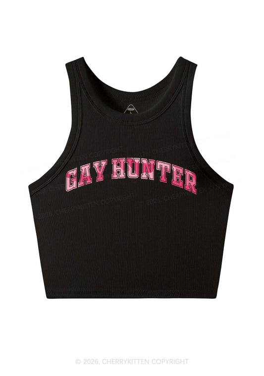 Gay Hunter Pride Y2K Crop Tank Top Cherrykitten