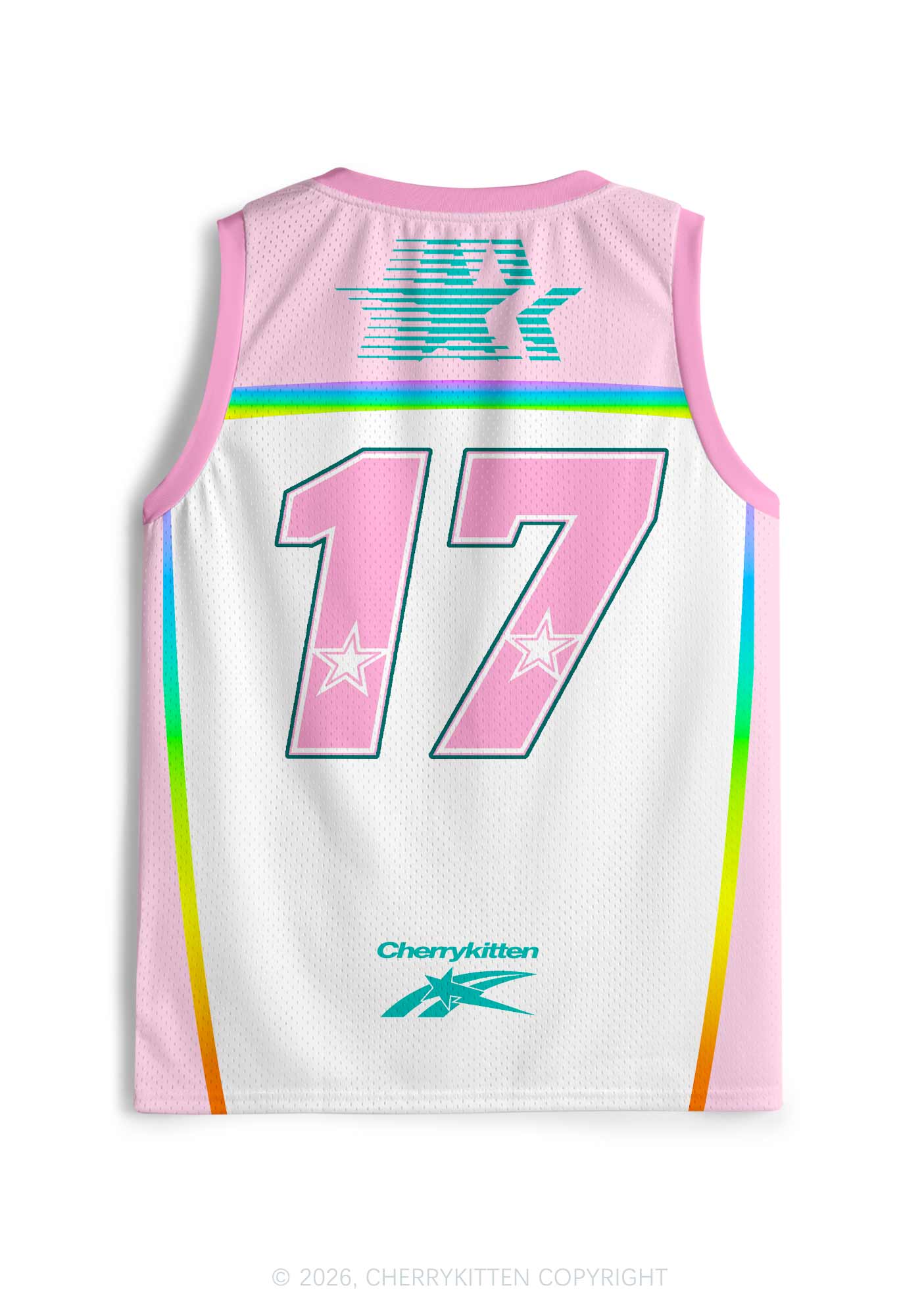 Rainbow Stripe Gods Favorite Fag Pride Y2K Sport Jersey Tank Cherrykitten