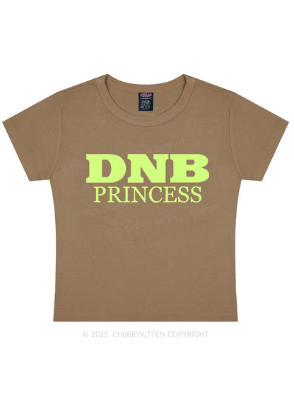 DNB Princess Y2K Baby Tee Cherrykitten