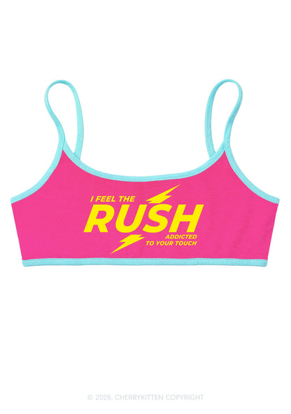 I Feel The Rush Y2K Super Crop Cami Cherrykitten