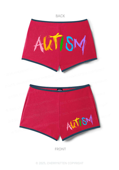 Satan Autism Y2K Booty Shorts Cherrykitten