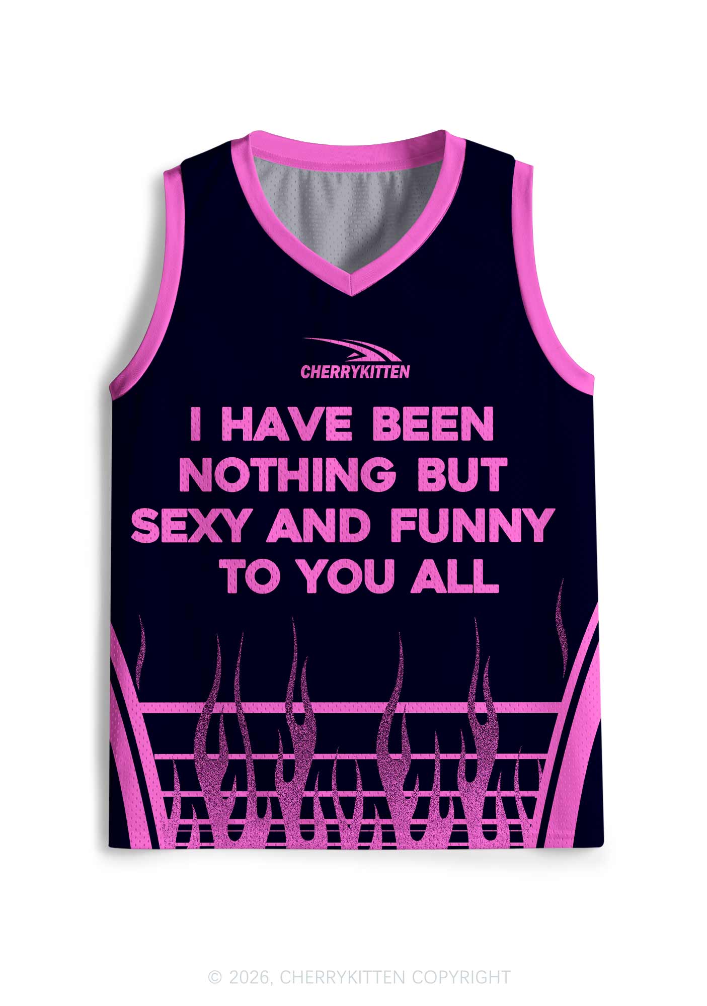 I Have Been Funny Y2K Sport Jersey Tank Cherrykitten