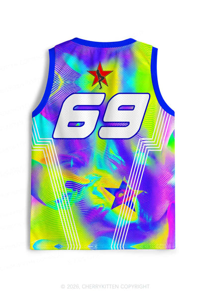 Hot Girls Love Techno Thermal Y2K Sport Jersey Tank Cherrykitten