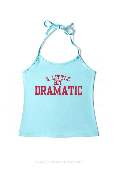 A Little Bit Dramatic Y2K Halter Neck Cami Cherrykitten