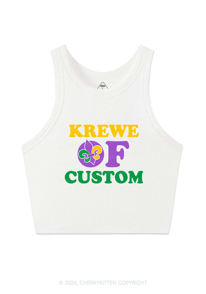 Krewe Of Custom Y2K Crop Tank Top Cherrykitten