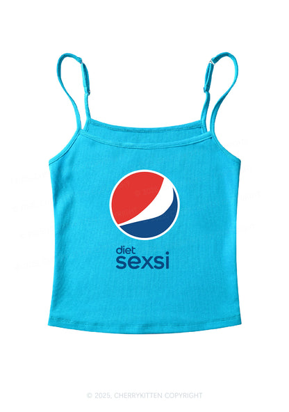 Diet Sexsi Y2K Spaghetti Strap Cami Cherrykitten