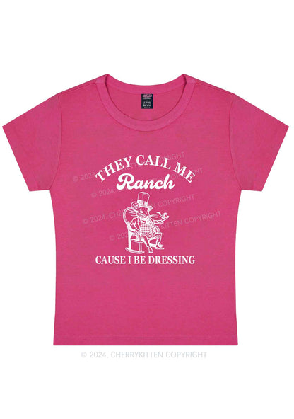 Curvy They Call Me Ranch Y2K Baby Tee Cherrykitten