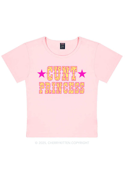 Cxxt Princess Y2K Baby Tee Cherrykitten