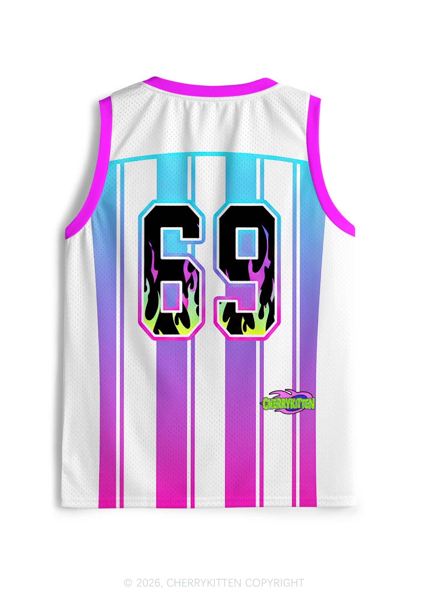 I Kiss The Bassist Y2K Sport Jersey Tank Cherrykitten