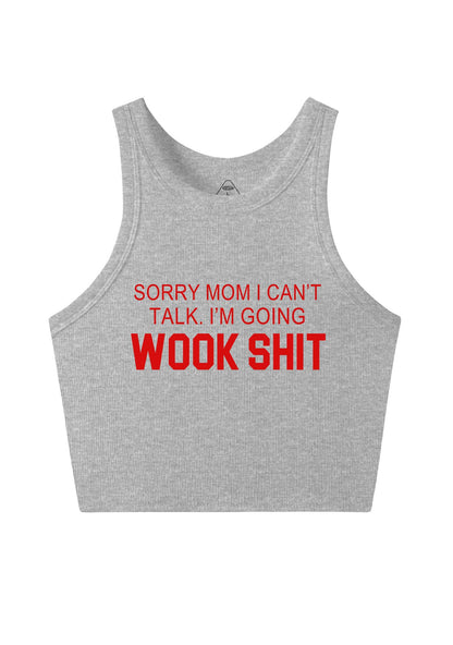 Im Doing Wook Shxt Y2K Crop Tank Top Cherrykitten