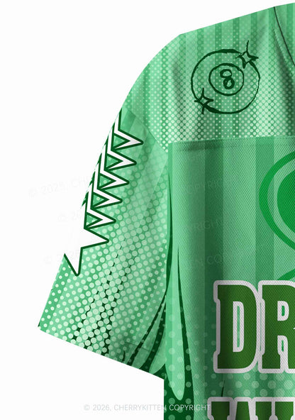 Custom Drinks Well With Others St Patricks Y2K Crop Sport Jersey Shirts Cherrykitten