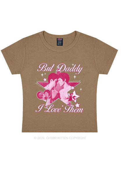 But Daddy I Love Them Star HR Y2K Baby Tee Cherrykitten