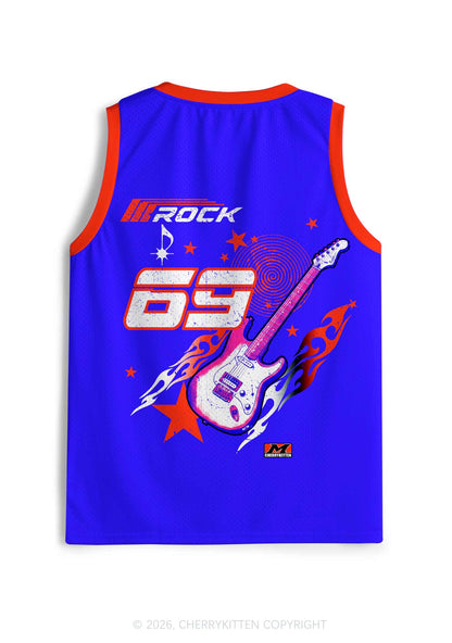 Support Rock Fxxk A Rockstar Y2K Sport Jersey Tank Cherrykitten