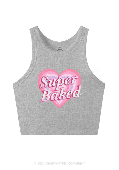 Super Baked Y2K Crop Tank Top Cherrykitten