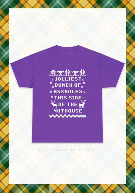 Jolliest Christmas Chunky Shirt Cherrykitten